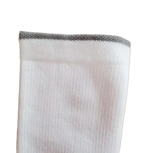 NWOT  2 Pair Avalanche Men's Socks White Grey - Picture 3 of 6